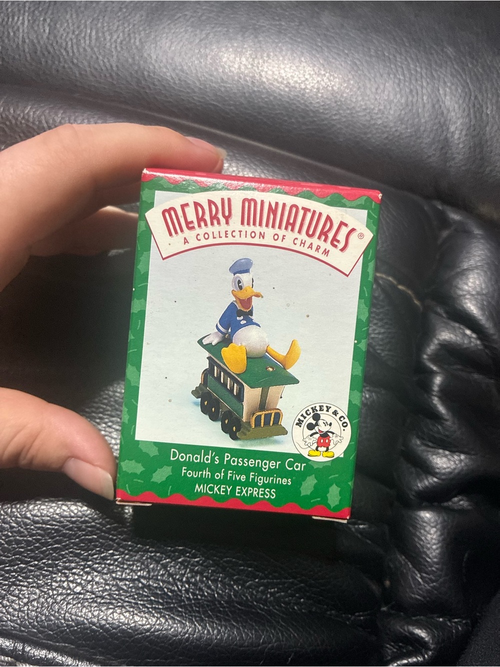 Hallmark Merry Miniatures Donald Duck Figurine - Green, Blue, Yellow